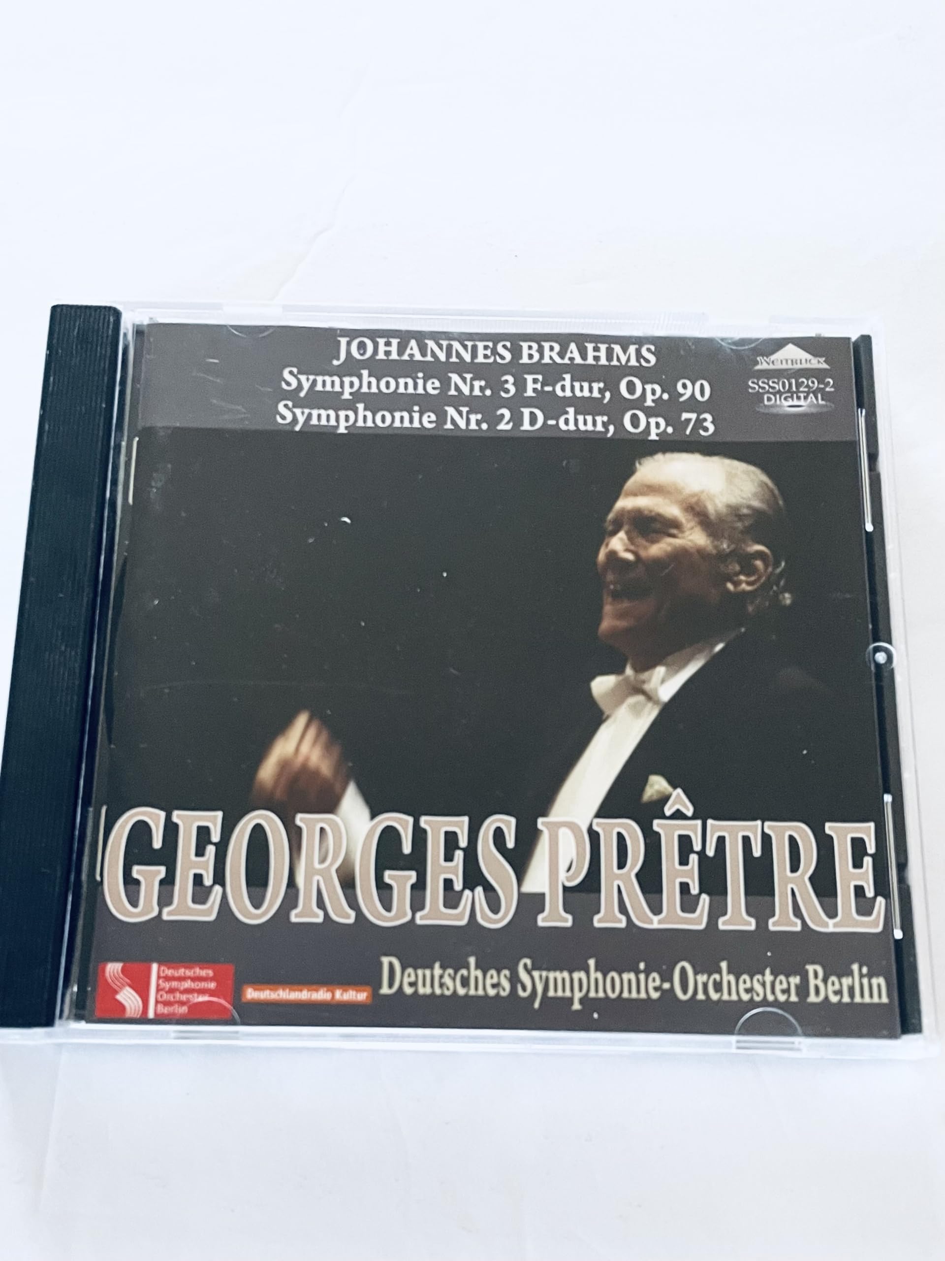 Brahms: Symphony No. 2 and 3 Op. 90, Op. 73