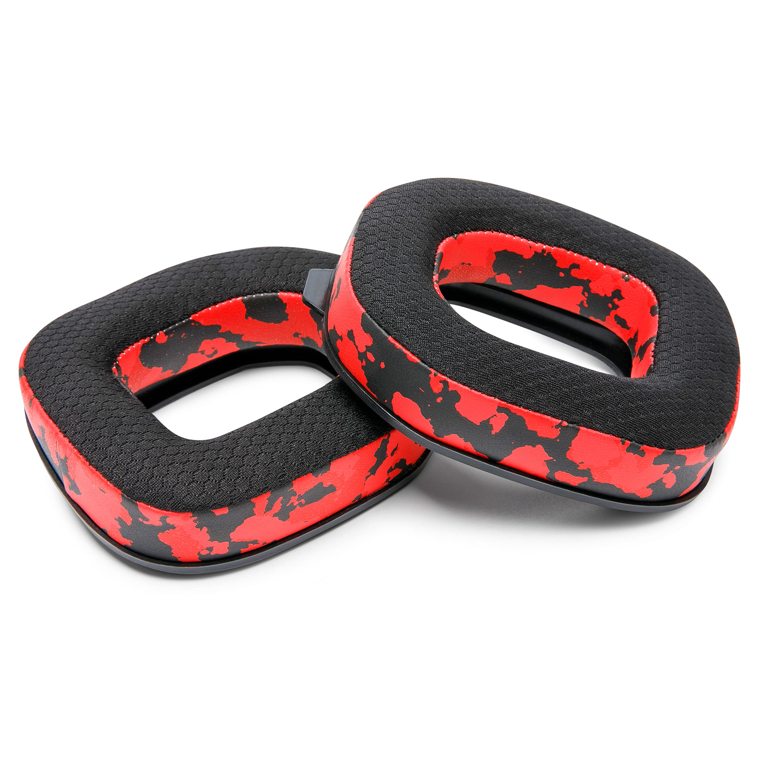 WC Freeze A40 - Cuscinetti di raffreddamento in gel di ricambio solo per Astro A40 TR, prodotti da Wicked Cushions, migliorano la durata, lo spessore e l'isolamento acustico | Red Camo