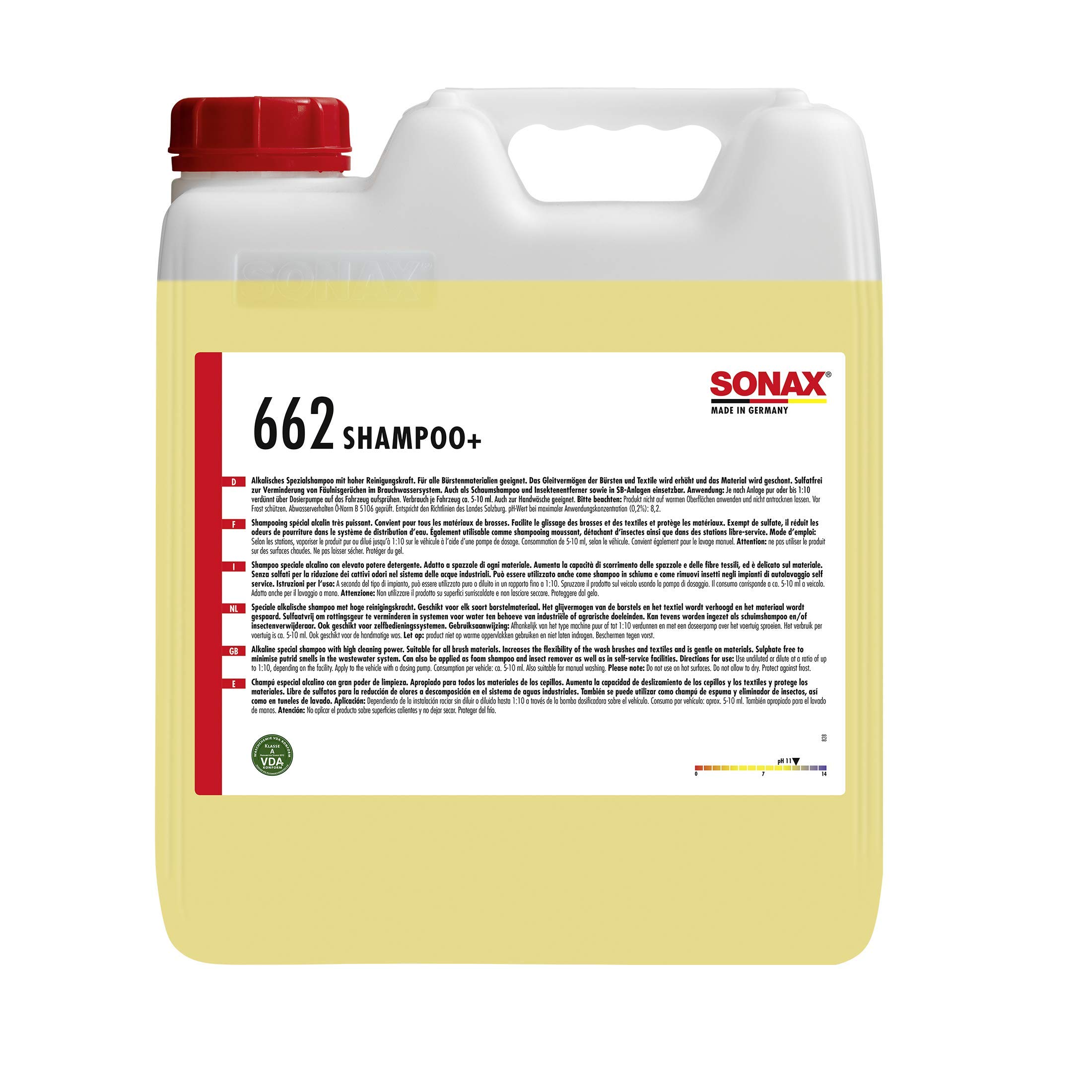 SONAX 06626000 SX GlanzShampoo 10 Liter Kanister