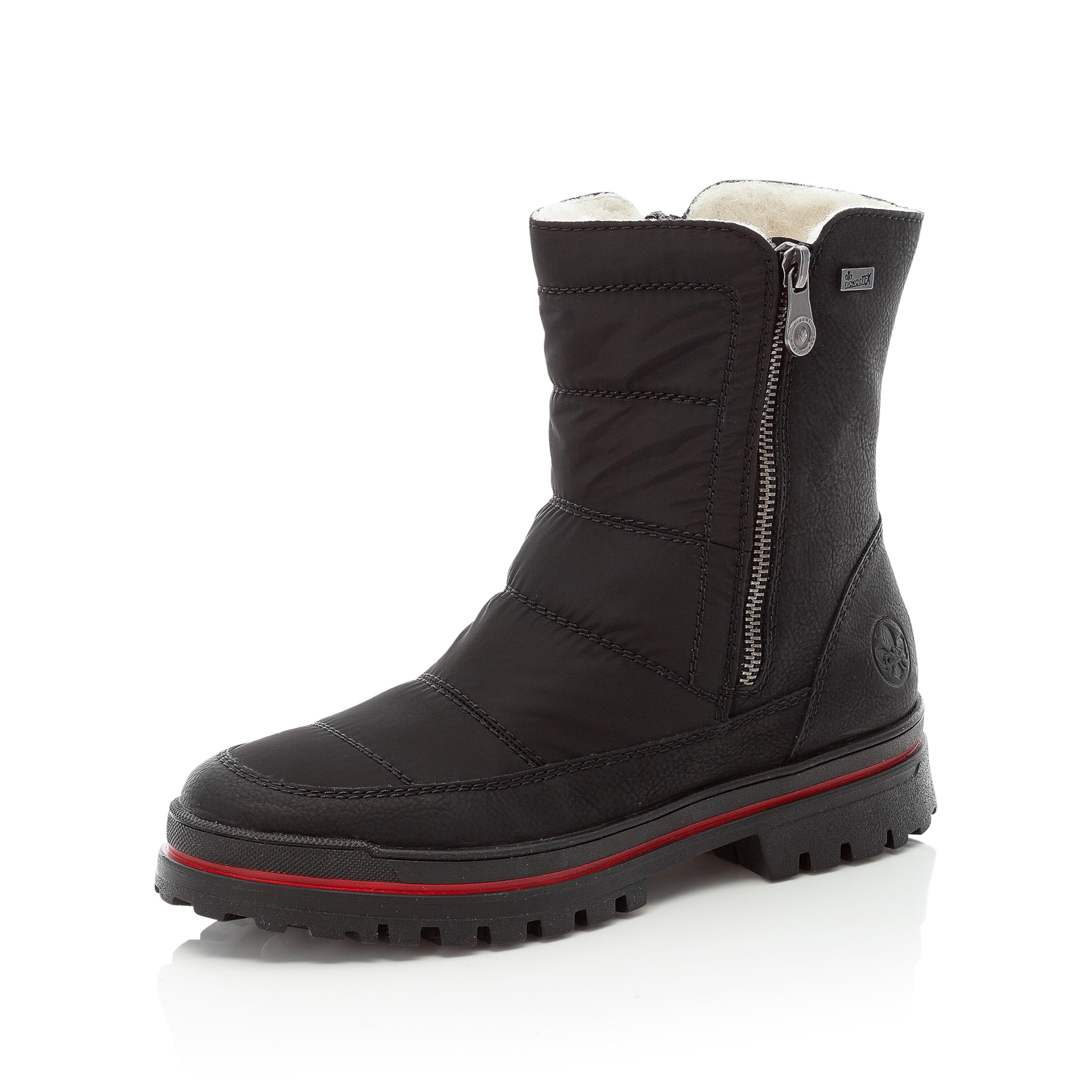 Rieker Z5460, Fashion Boot, schwarz,