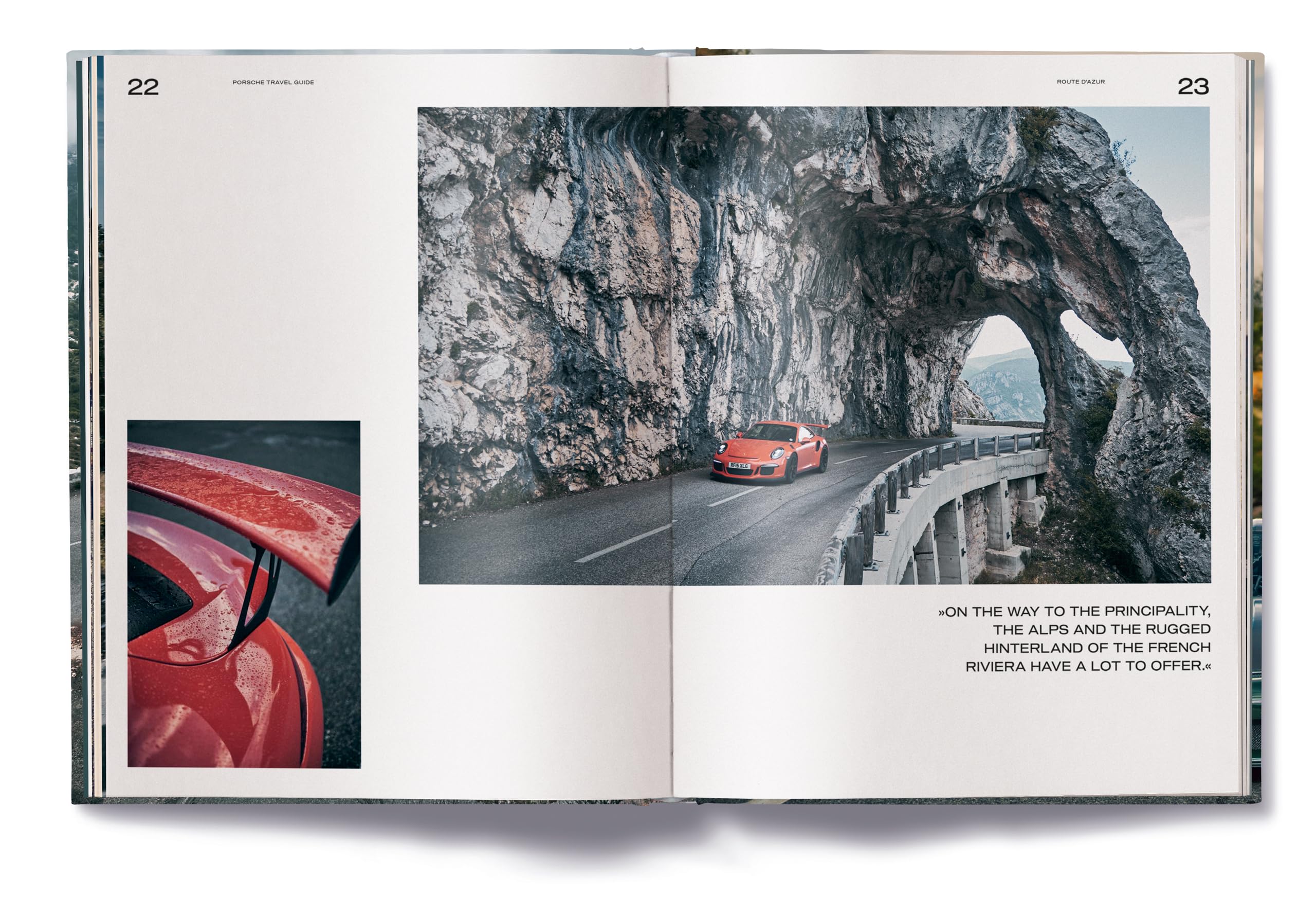 Porsche Escapes /anglais: From Mountain Passes to Coastal Highways