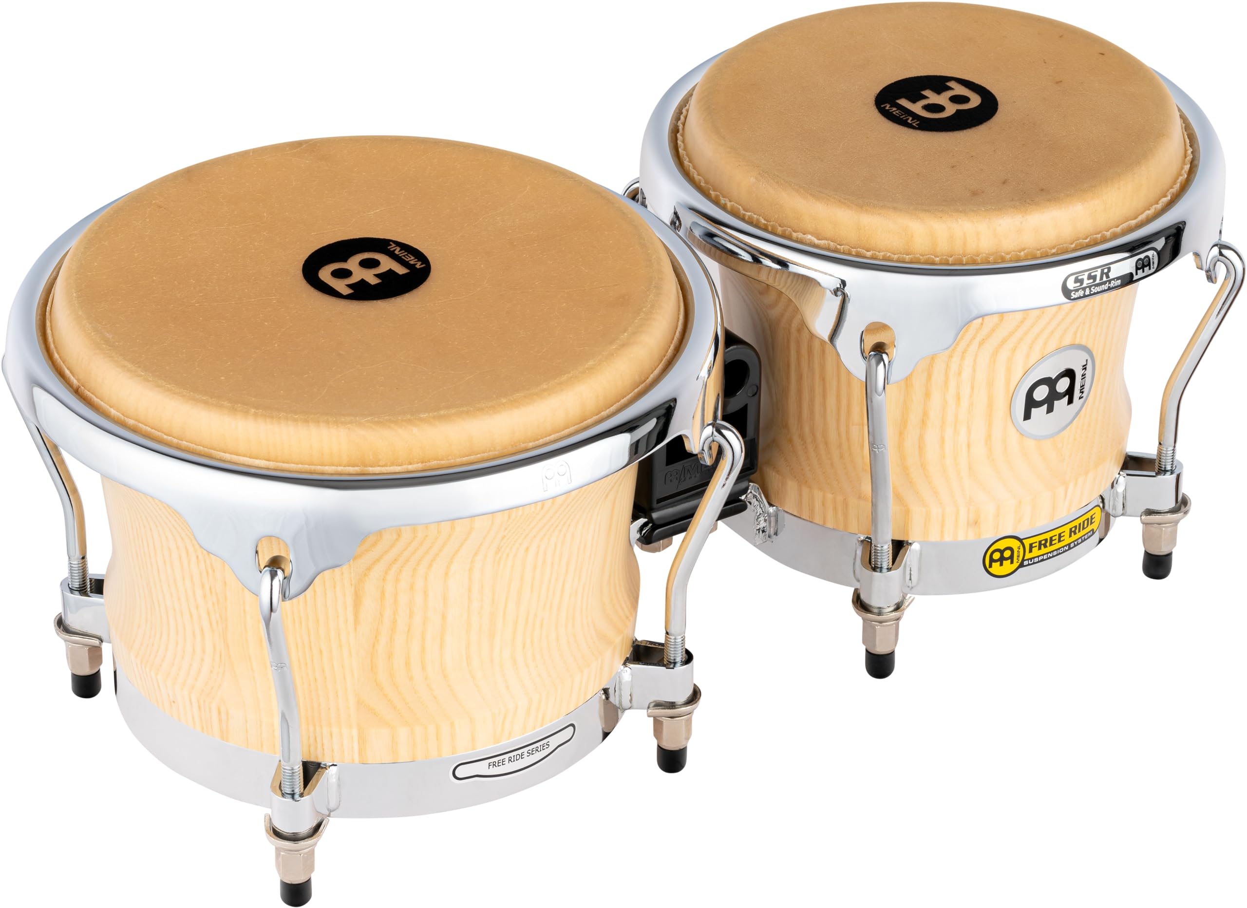 Meinl Percussion CS400AWA-M - Bongo de madera con parche natural