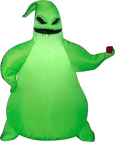 Gemmy Oogie Boogie inflable de 3.5 pies con soplado por aire de Disney