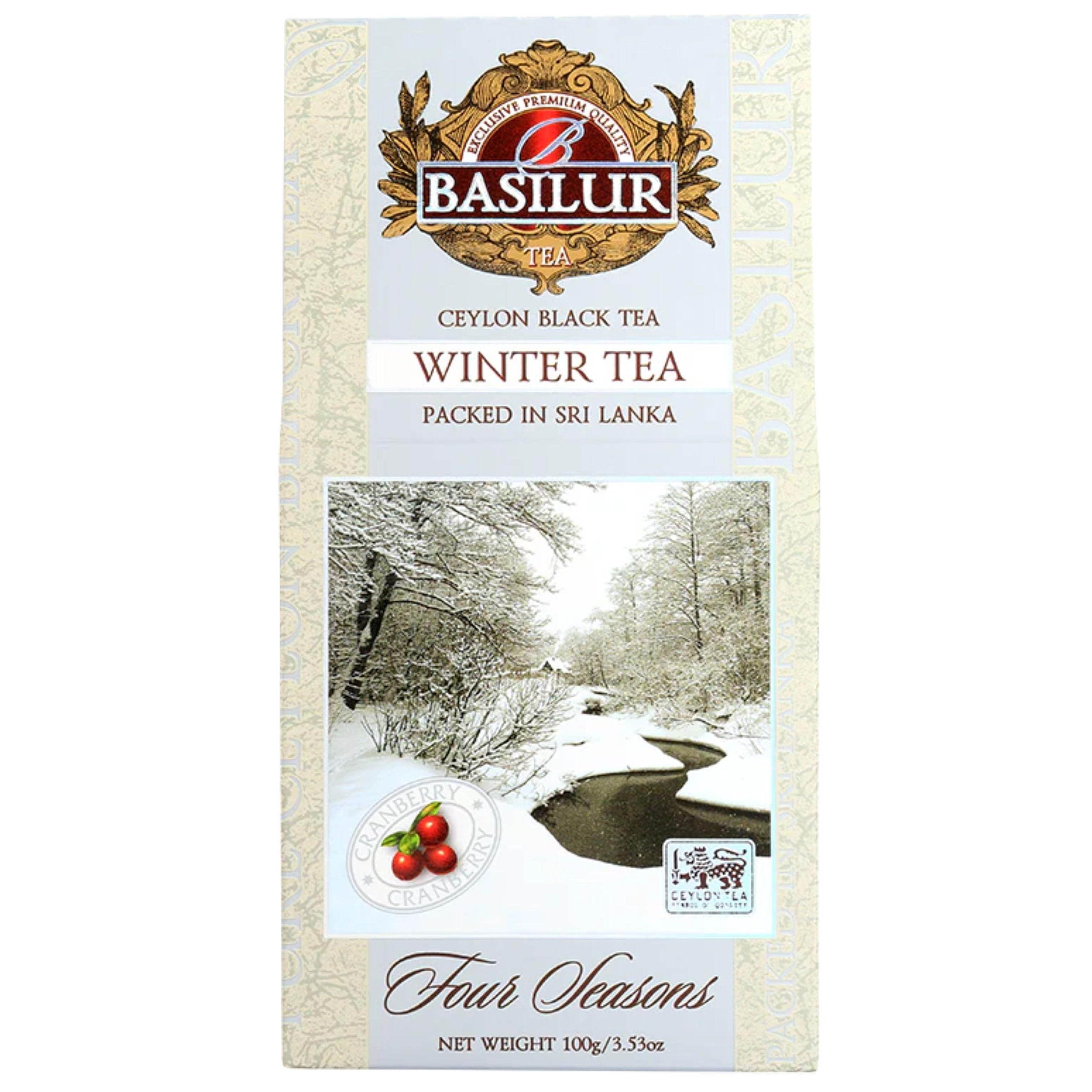 BASILUR Winter Tea Czarna herbata liściasta z dodatkiem owoców żurawiny 100 g (6)