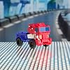 Transformers CYBERWORLD Optimus Prime Cyber Changers شخصية أكشن مقاس 4 بوصات، تغيير سريع إلى وضع الشاحنة، ألعاب روبوت للأولاد والبنات بعمر 6 سنوات فما فوق