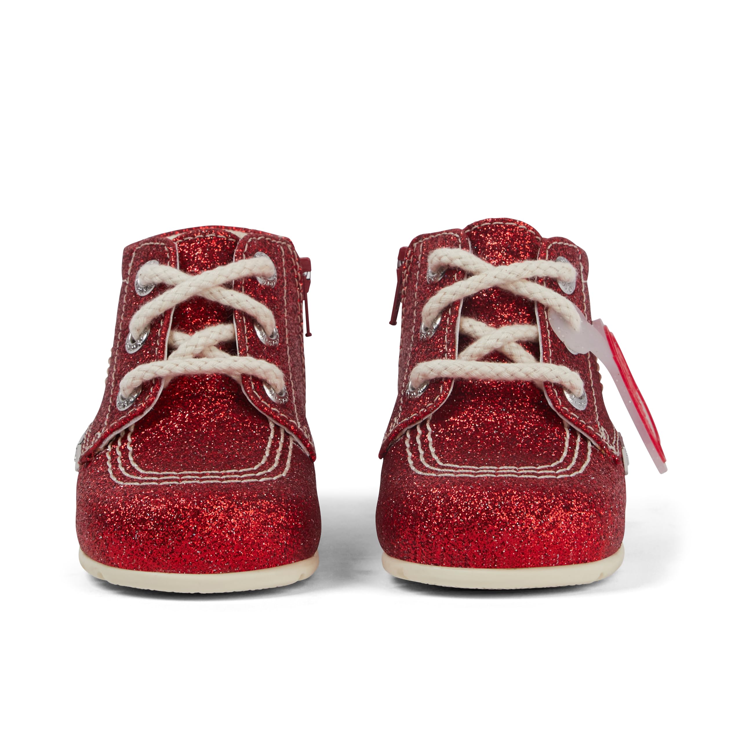 Kickers Kick Hi Baby Glitter Leather, Stivaletto Unisex-Bambini e Ragazzi