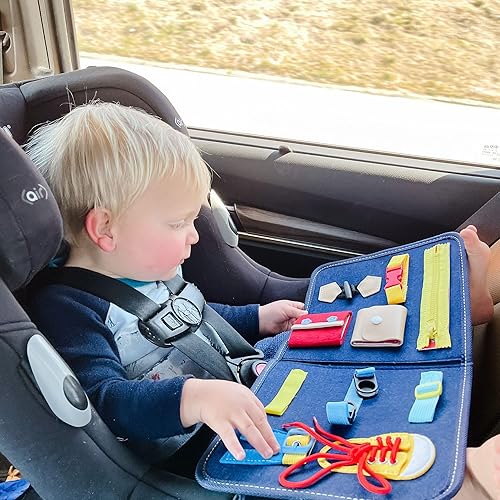 Miniatura 3 de Mini Voyager Kit de actividades de viaje para niños, incluye manualidades, juguetes y juegos diseñados para juegos independientes de niños, juegos