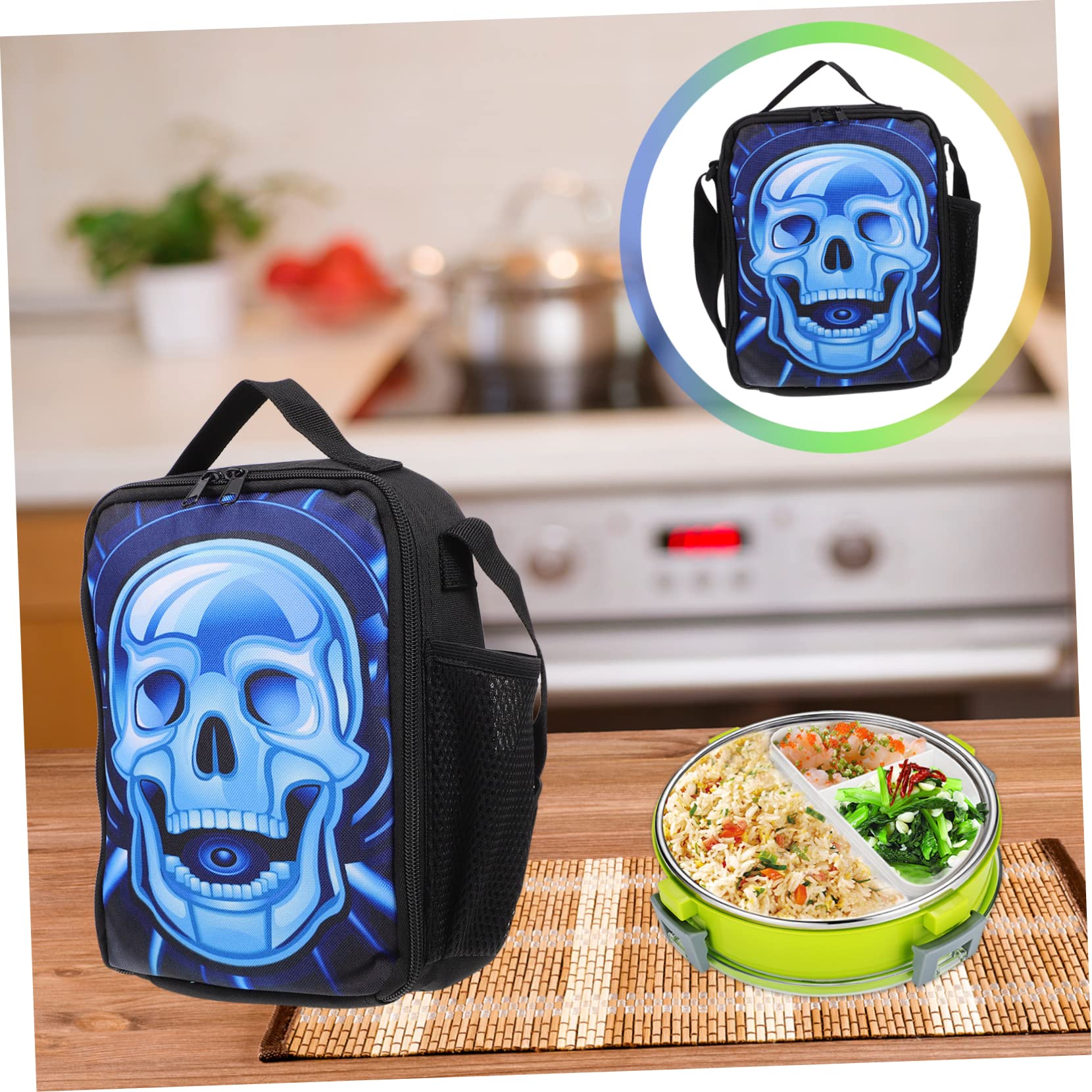 TOPBATHY 2piezas Bolsa De Almuerzo Infantil Aislante De Gran Capacidad Mochila Práctica Para y Bolsa Térmica De Comida Para Picnic y Escuela De Limpiar y Transportar