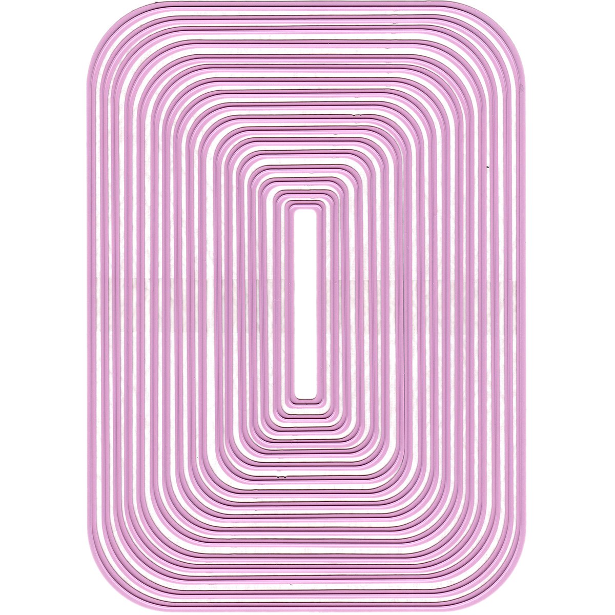 Nellie's Choice Multi Frame Die-Straight Rectangle 2, .25" To 5.6"