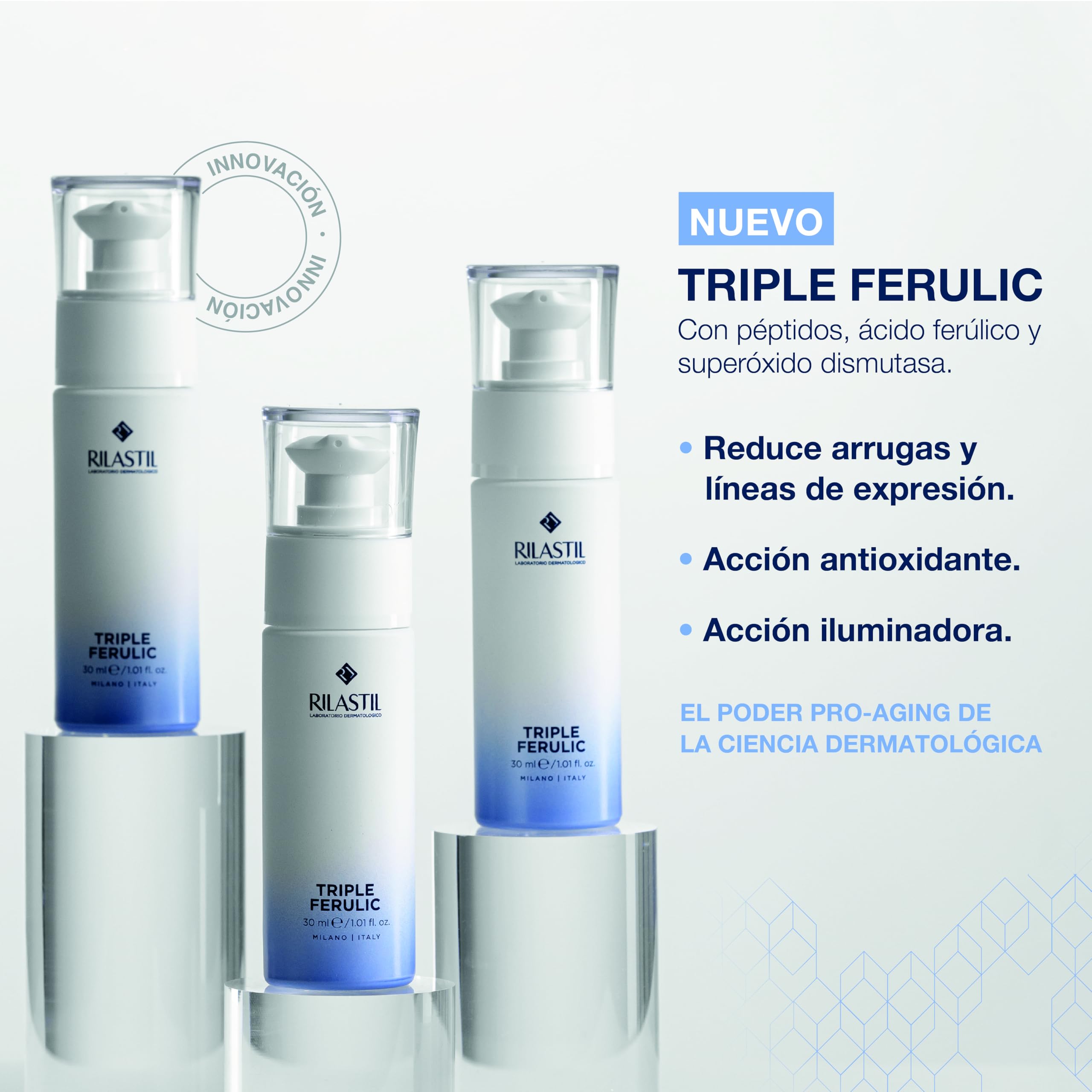 Rilastil - Triple Ferulic, Sérum Bi-Gel Antiedad, 30 ml