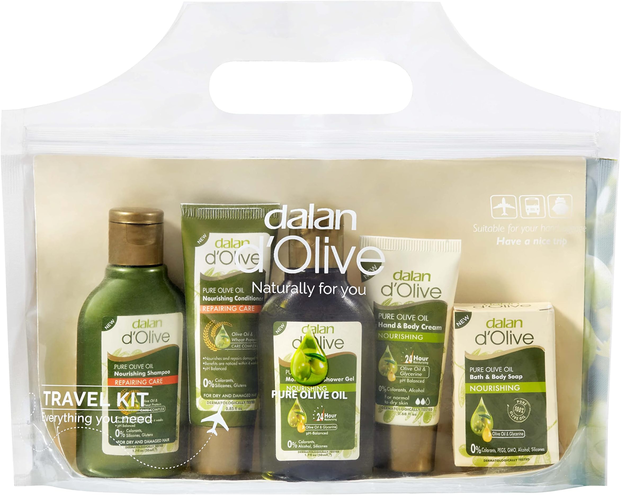 Dalan D'Olive Travel Kit