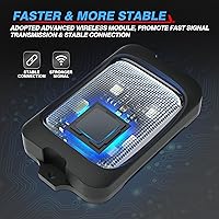 Vista 6 de MICTUNING C3 - Luces de roca LED extensibles RGBW con control inalámbrico, 12 cápsulas, luces subterráneas multicolor con aplicación Bluetooth