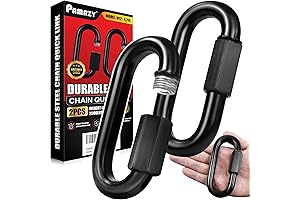 Heavy-Duty 4.2" Safety Carabiner: Secure Linking Solution