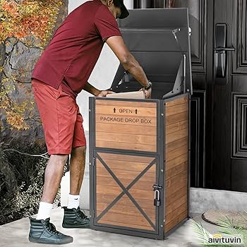 Amazon.com: Aivituvin Package Delivery Box for Outside with