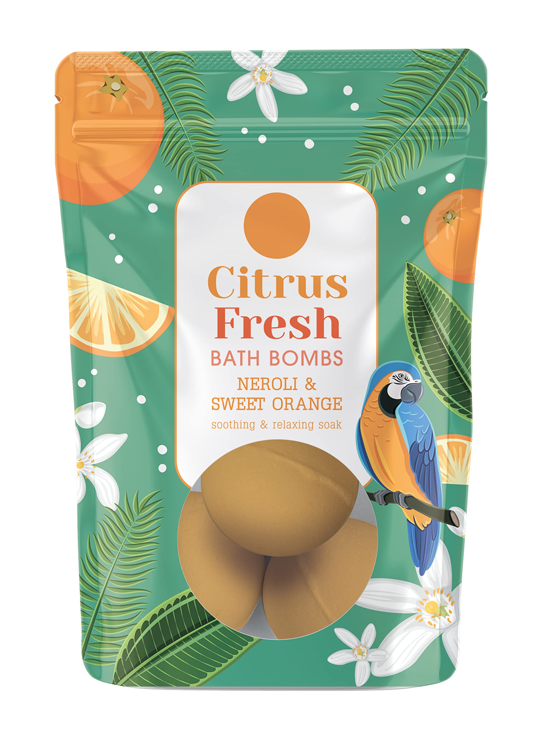 Elysium Spa Neroli & Sweet Orange Bath Bombs