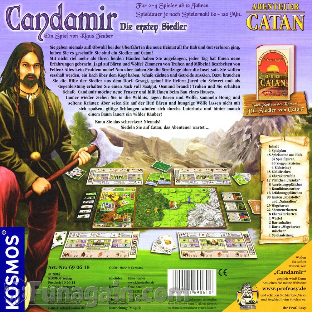 Kosmos - Candamir - Die ersten Siedler auf Catan