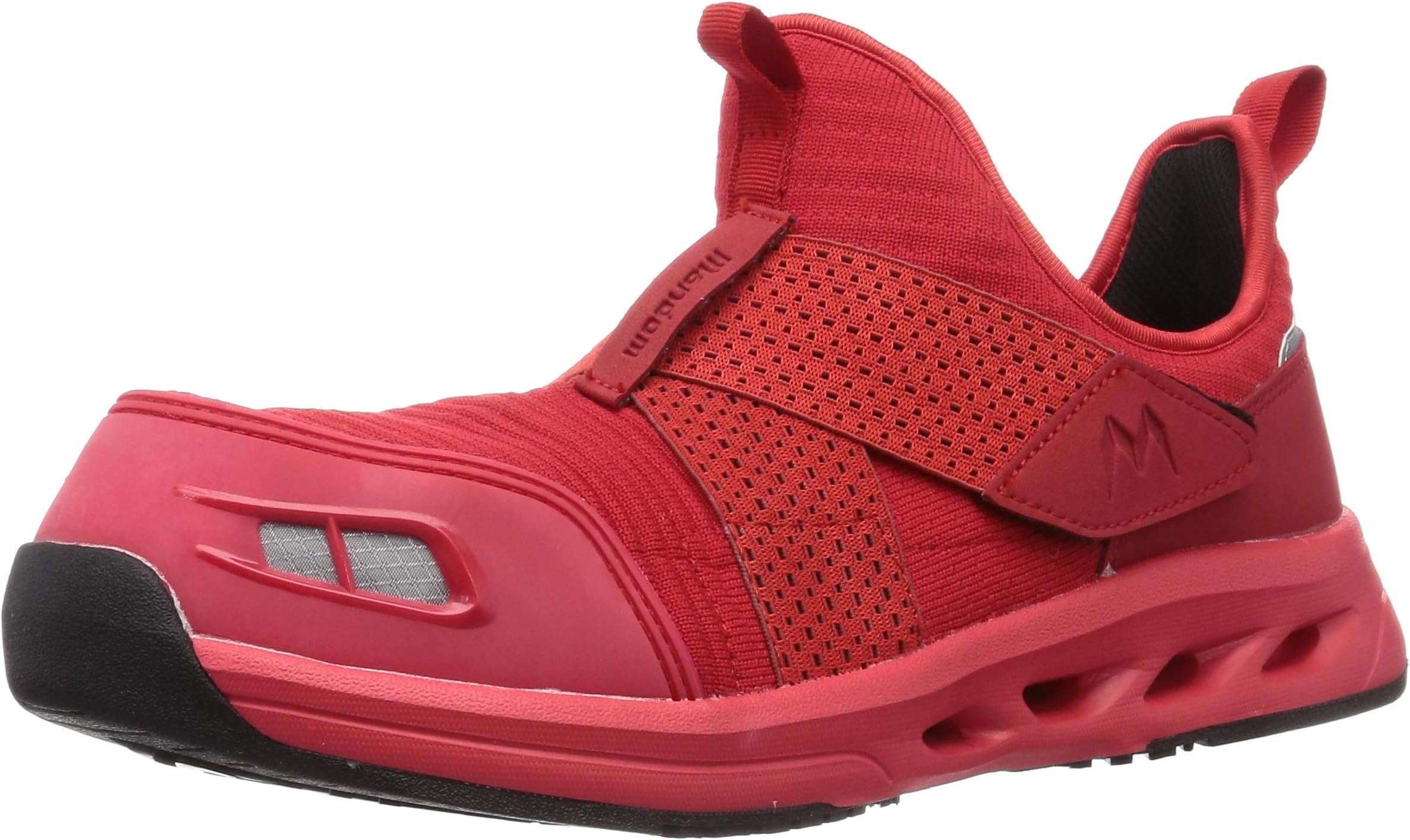 Margo 006 JSAA Type A Mandum Dry Work Shoes, Safety Shoes, Slip-On, High Ventilation, Air Conditioning, Steel Toe Core, Oil Resistant