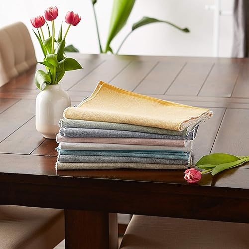 Miniatura 6 de DII Camino de mesa ecológico de la colección acanalada fina, 13 x 72 pulgadas, alcachofa