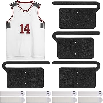Strong Adhesive Invisible Jersey Hanger for Wall - No Drill Jersey Display