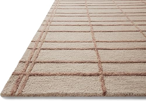 Miniatura 4 de Loloi Chris Loves Julia Bradley Collection BRL-04 - Alfombra de área de 7 pies 9 pulgadas x 9 pies 9 pulgadas