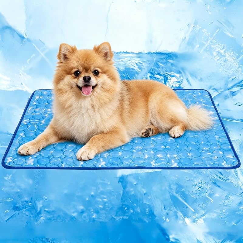 Tapete refrescante para cães com fibra Arc-Chill mcgskl, tamanho Médio