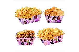 12PCS Isabella Encanto Paper Food Trays for Isabella's Birthday Party