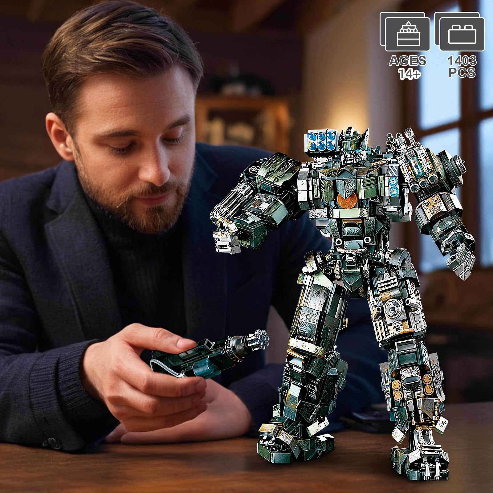 Monkey King Mech 70150 Kit De Construction Pour Adultes Et Enfants - Jouet Robot Mecha Monkey King Mech 70150 Kit De Construction Pour Adultes Et Enfants - Jouet Robot Mecha
