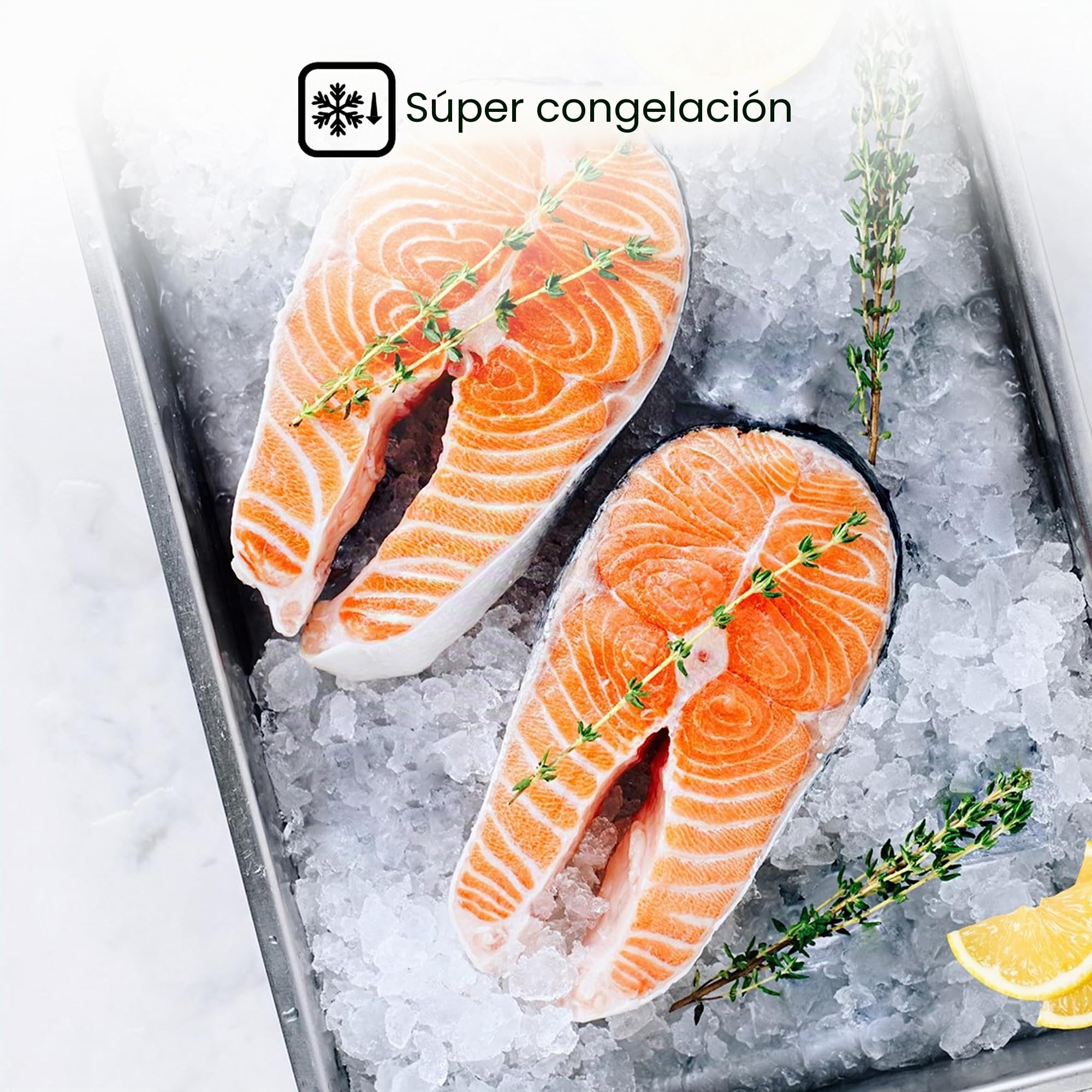 Hisense RT600N4WC2 - Frigorífico Dos Puertas, con dispensador, Alto 185 Cm, Congelador, Estantes XL, Cajón frutas y verduras, Silencioso, Inox