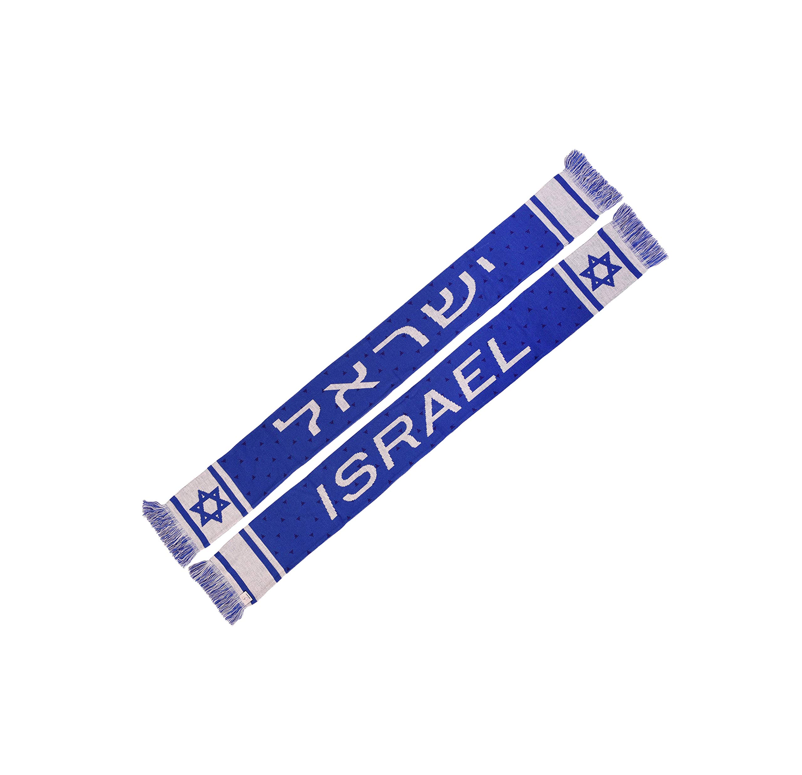 Israel Soccer Knit Scarf