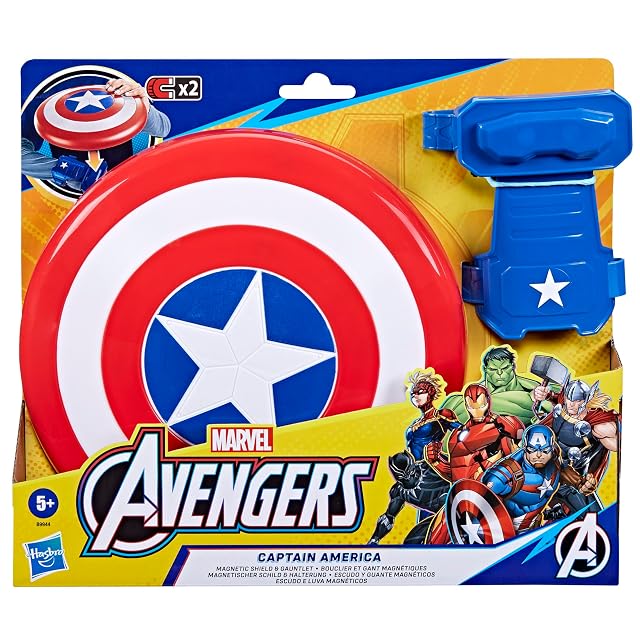 Foto 3 de 4 de The Avengers Marvel Captain America Magnetic Shield & Gauntlet