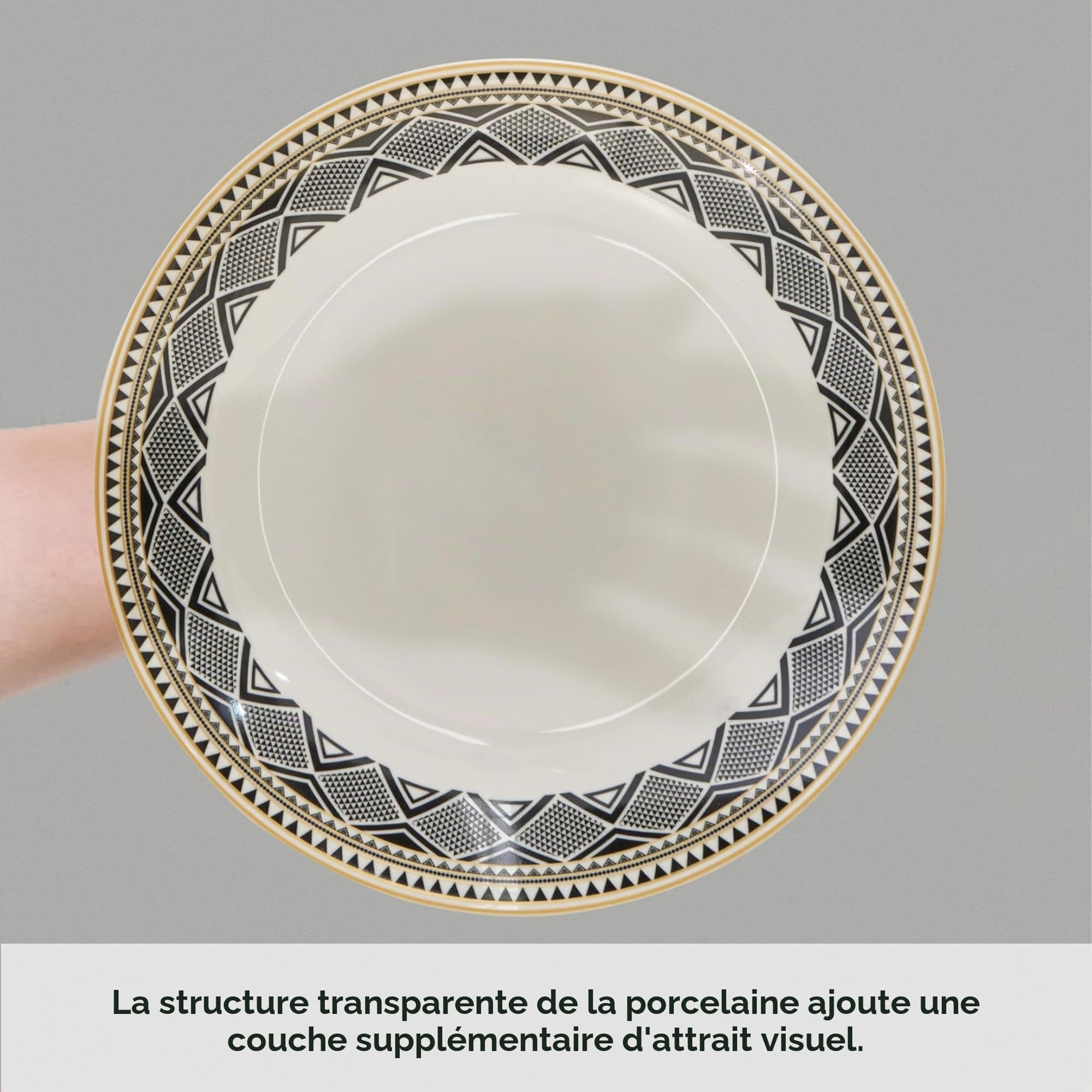 KARACA Globe Ensemble de rangement pour petit déjeuner 26 pièces 6 personnes