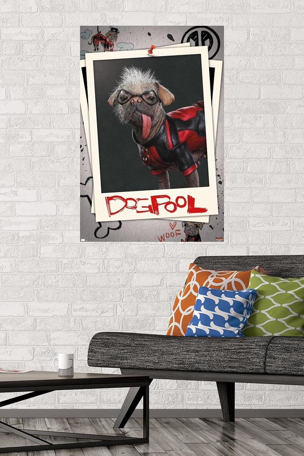 Trends International Marvel Deadpool & Wolverine - Dogpool Wall Poster, 34L x 22.4W, Premium Unframed Version