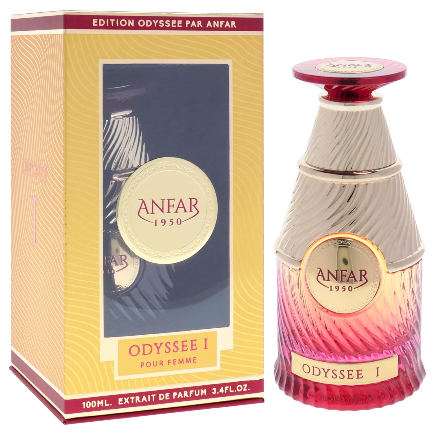 Anfar Odyssee I for Women - 3.4 oz Extrait De Parfum Spray - Image 3