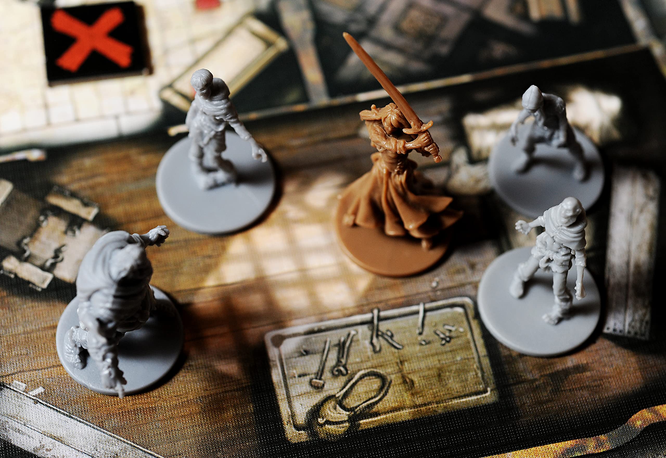 Asmodee Zombicide Black Plague - Gioco da Tavolo, Edizione in Italiano, 14 anni+, Nero, Gioco Base