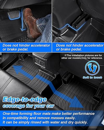 Miniatura 4 de Cartist Alfombrillas compatibles con Toyota 4Runner 2013-2023  Lexus GX460 2014-2022, accesorios para todo tipo de clima, forro de suelo para