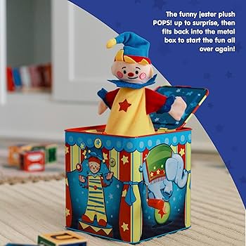 2枚セットWelcome My Room Jack in the Box Jester Jack In Box - PlayMatters Toys