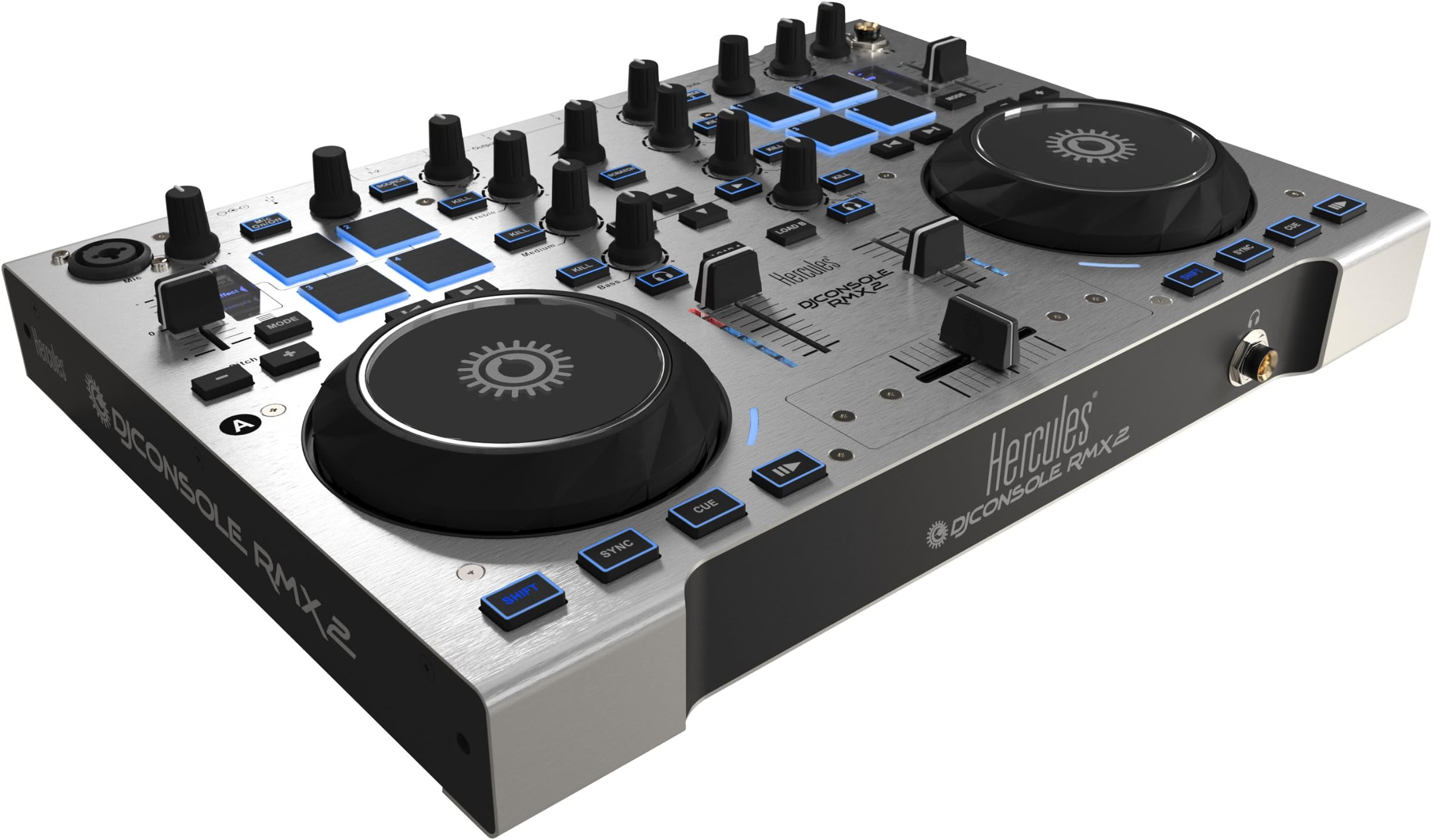 Hercules DJ Console RMX 2 DJ Controller Silver/Black