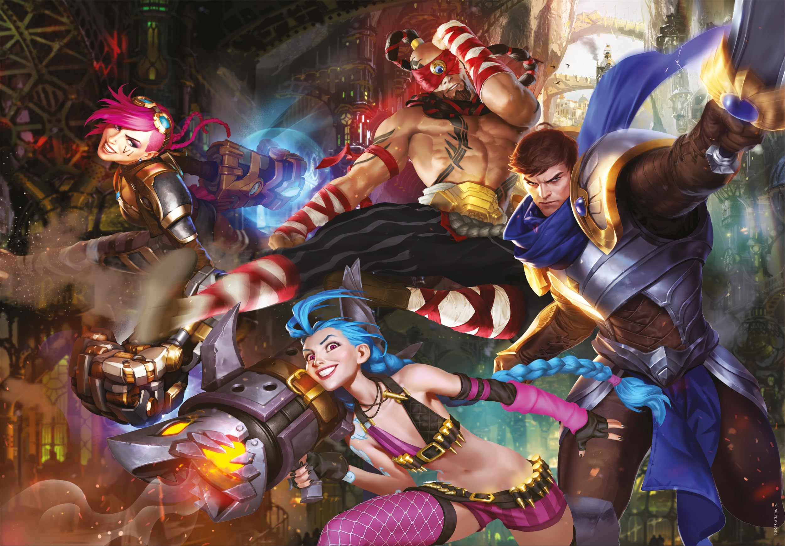 Clementoni Jigsaw Puzzle League Of Legends 500 Pieces, Gaming Collection, Poster Included, Puzzle For Adults 14-99 Years - Image 2