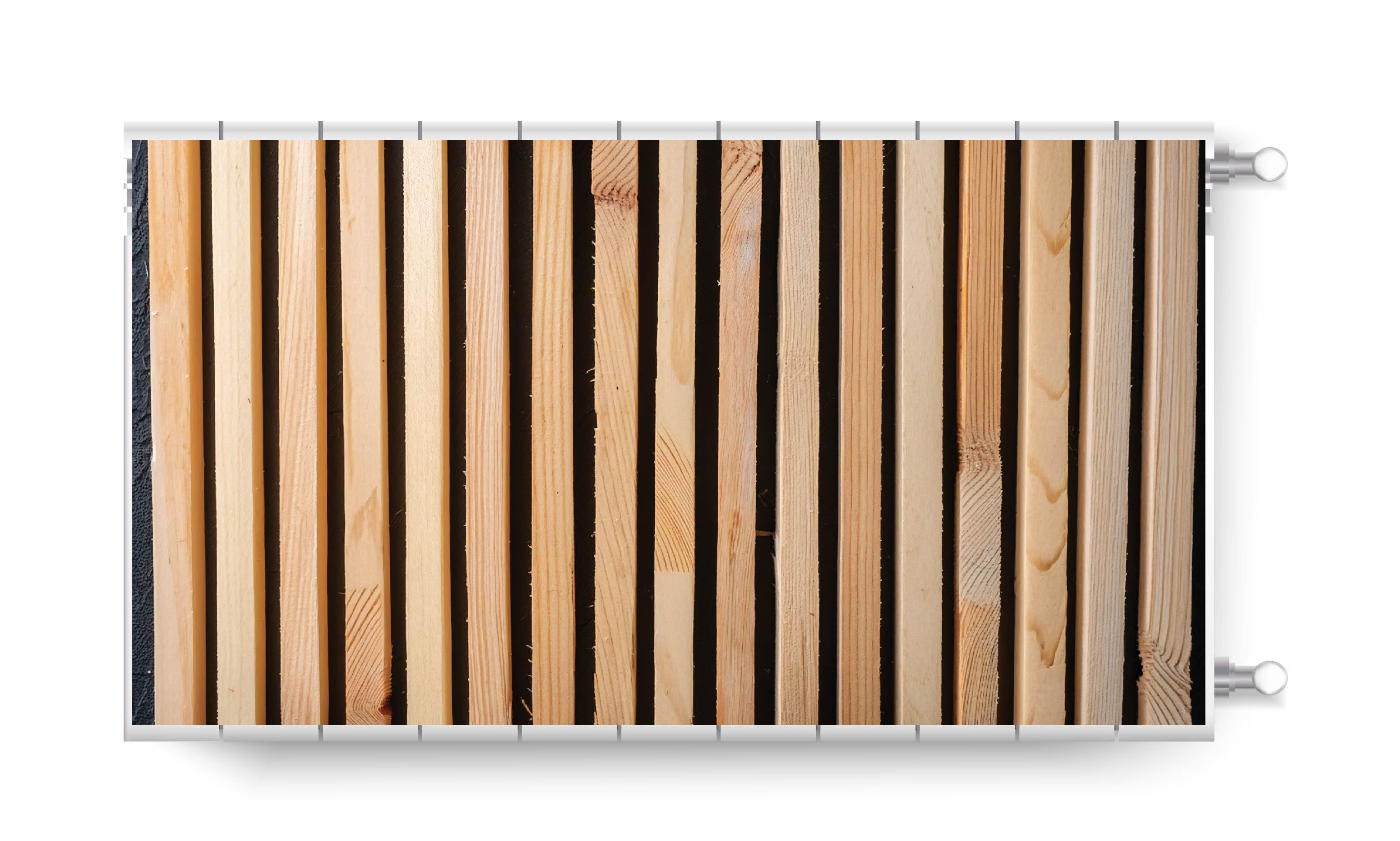 JAROGRAF Magnetic Radiator Cover – Decorative Interior Radiator Mat, Easy No-Drill Installation, and Designs
