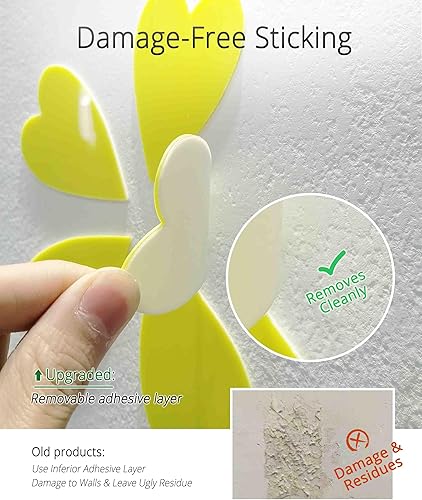 Miniatura 5 de Murales de pared con jarrón 3D para sala de estar, dormitorio, sofá, telón de fondo de televisión, calcomanías originales, regalo, calcomanía de