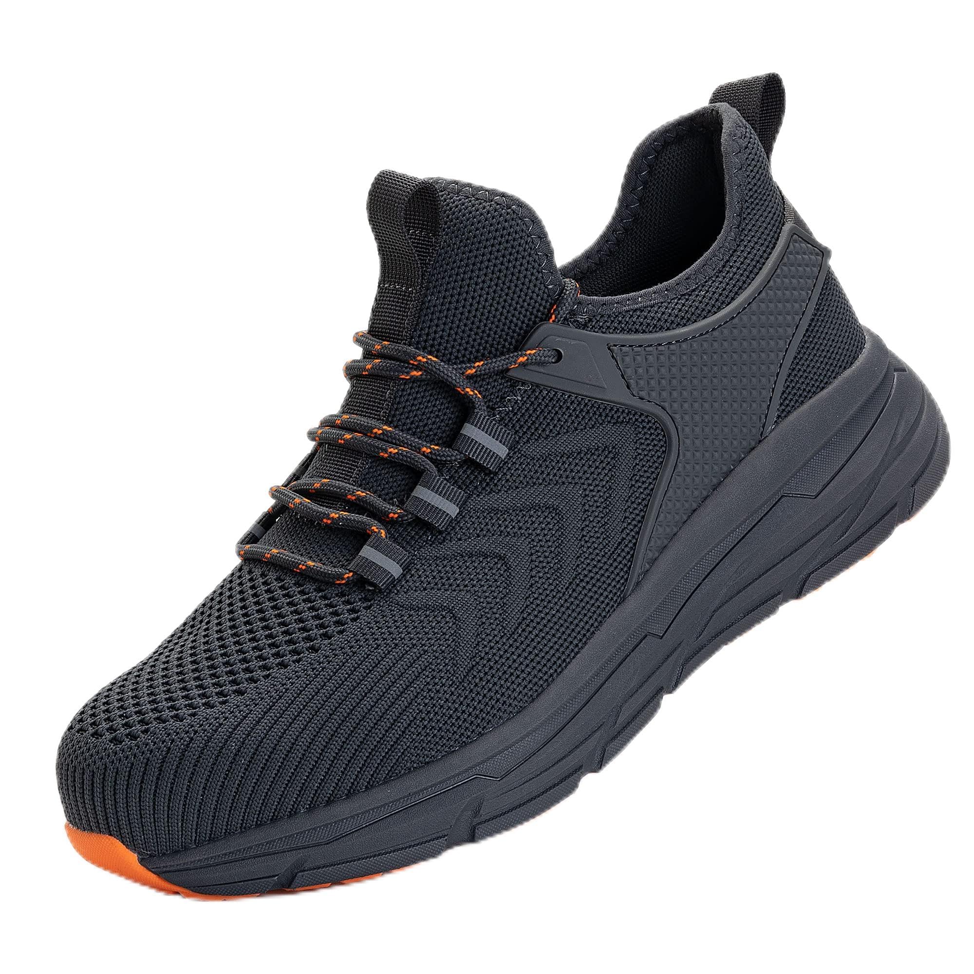 Snapklik.com : Steel Toe Shoes For Men Women,Slip On Work Safety Proof ...