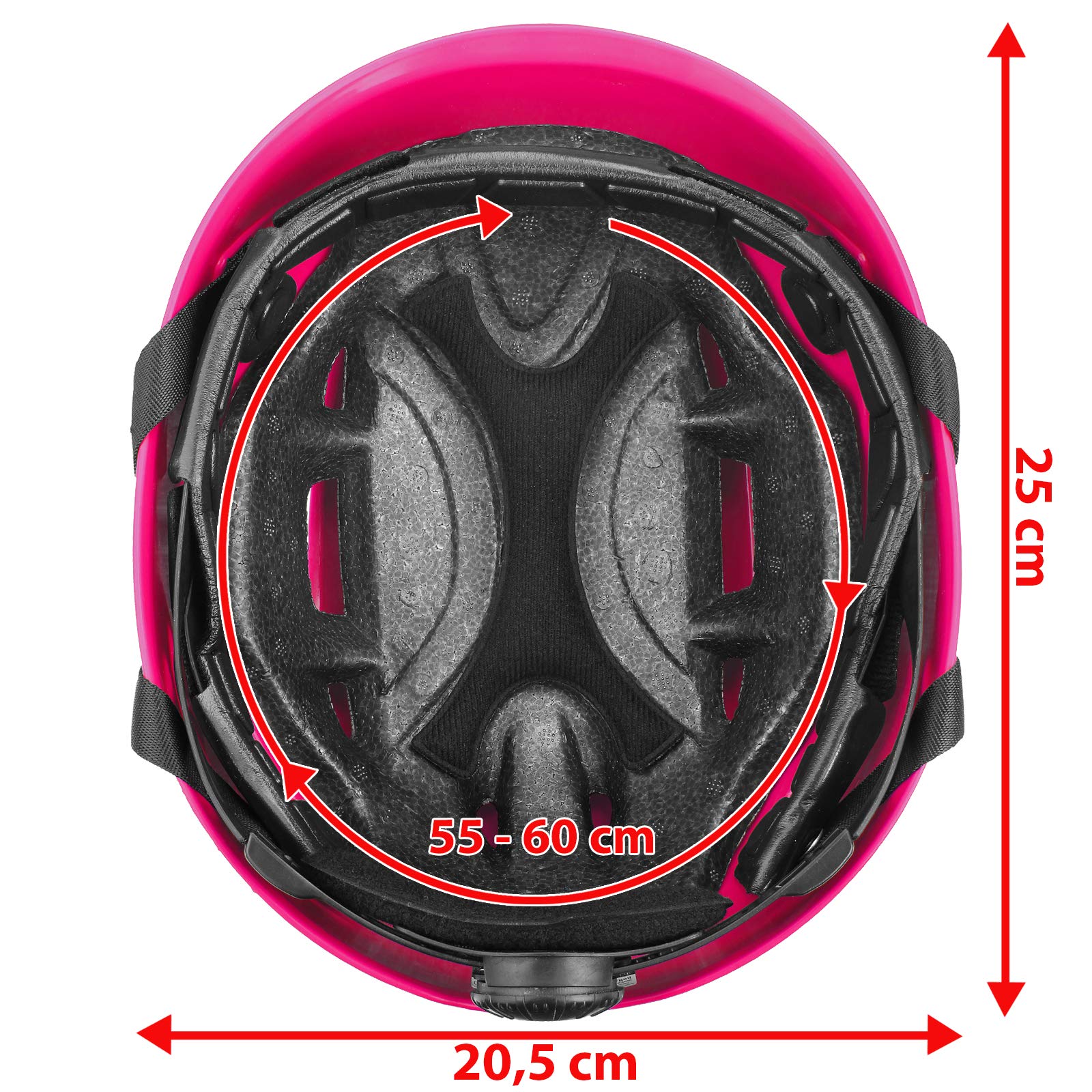 ALPIDEX Casco per arrampicata de adolescenti e adulti EN 12492 casco alpinismo en diversi colori