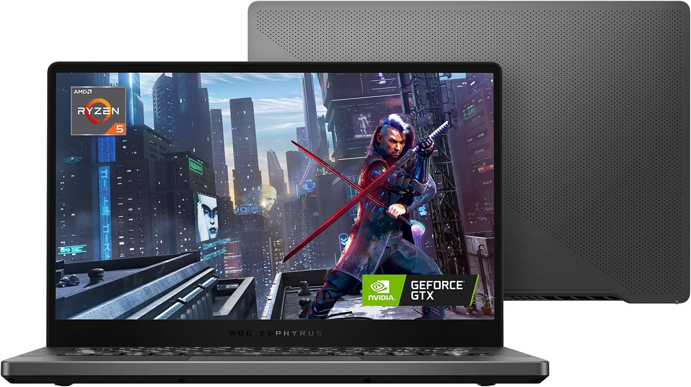 ROG Zephyrus G14 GA401II 14" Full HD Thin Bezel Gaming Laptop (AMD Ryzen 5 4600HS, Nvidia GeForce GTX 1650Ti 4GB Graphics, 512GB PCI-e SSD, 8 GB RAM, Windows 10)