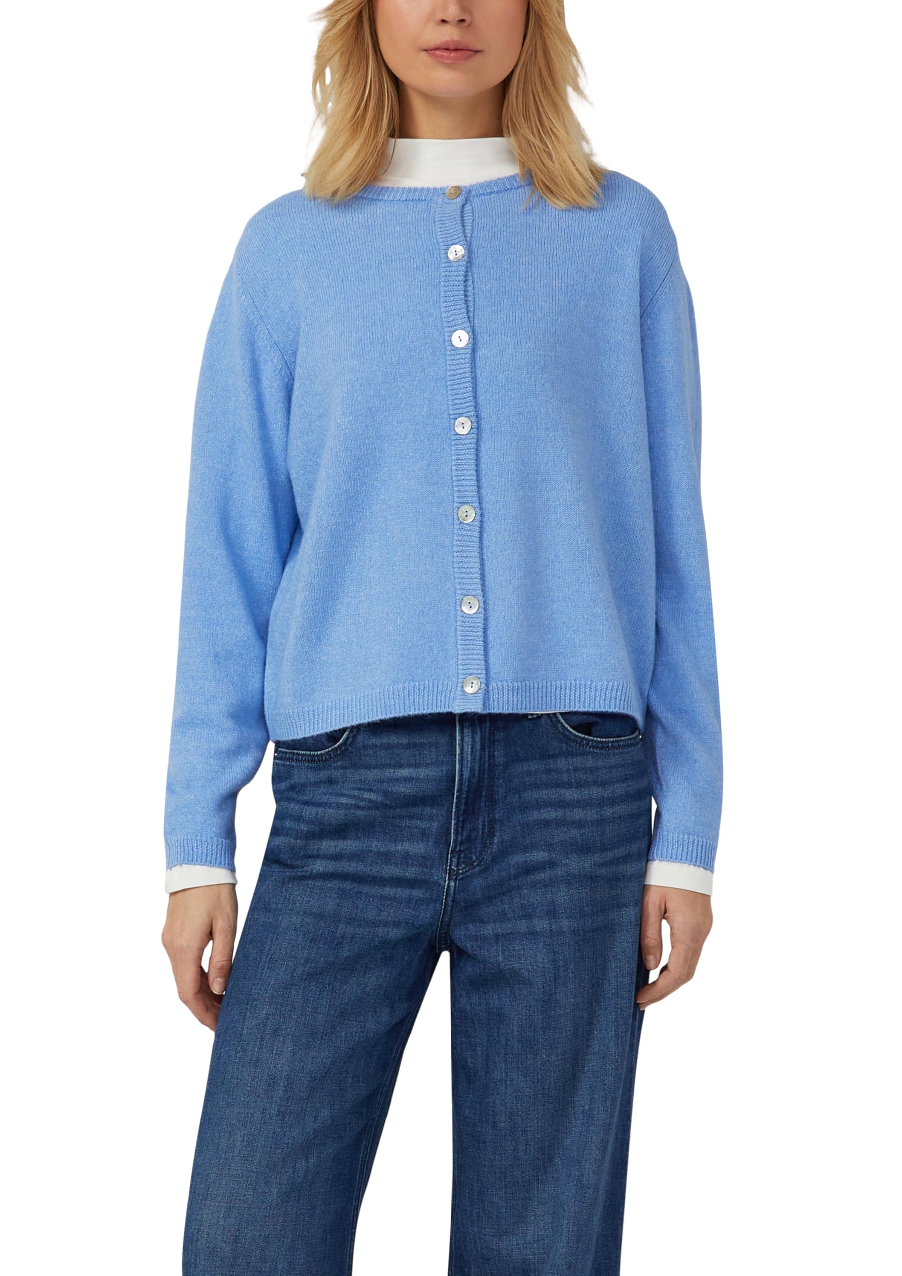 s.Oliver Weiche Strickjacke aus Alpakamix