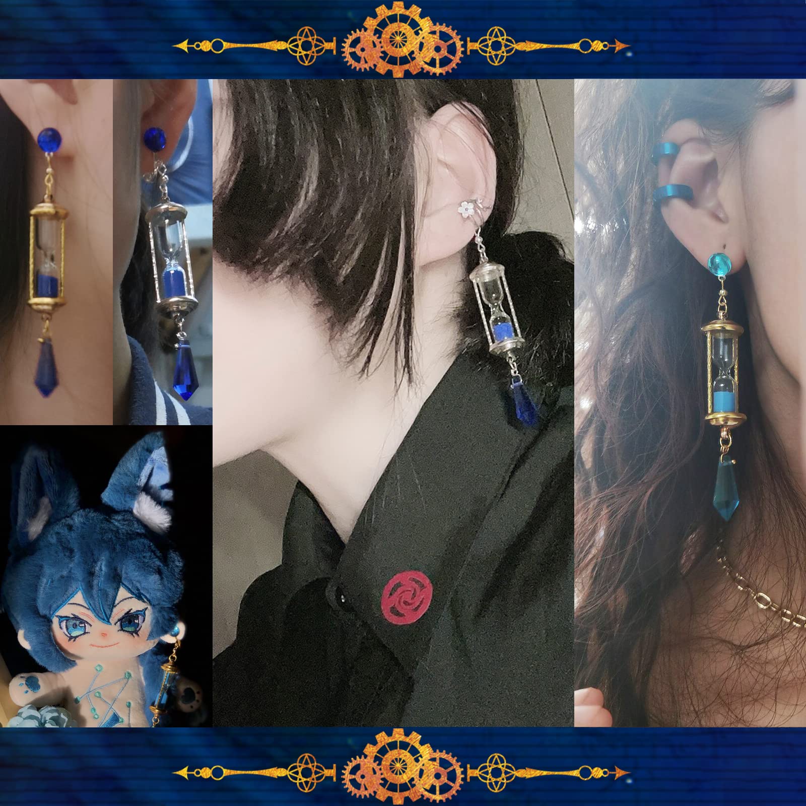 Amazon.co.jp: ヴァニタスの手記 ヴァニタス イヤリング コスプレ 小物 