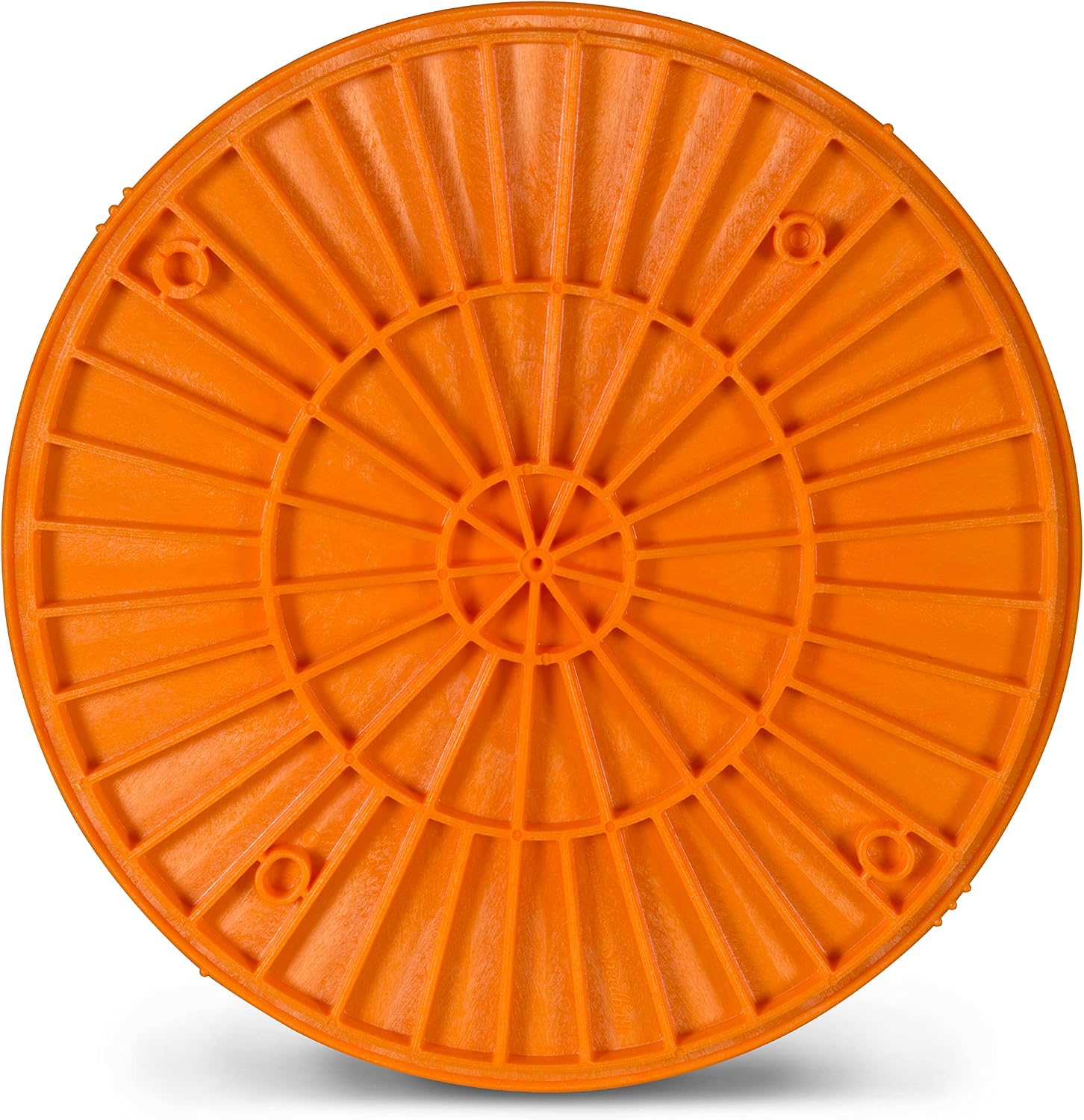 Speedball 12 Inch Round Universal Pottery Wheel Bat, Orange, for Ceramics and Clay Work