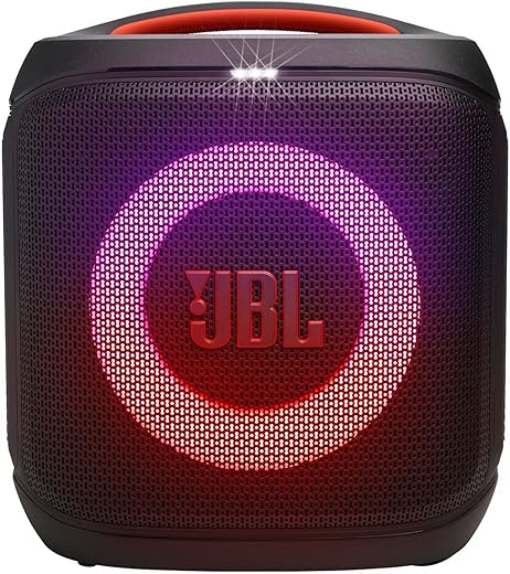 JBL Partybox Encore Essential 2 Wireless Bluetooth Party Speaker, AI Sound Boost, Dynamic Light Show, Upto 15Hrs Playtime, Multi-Speaker Connection...