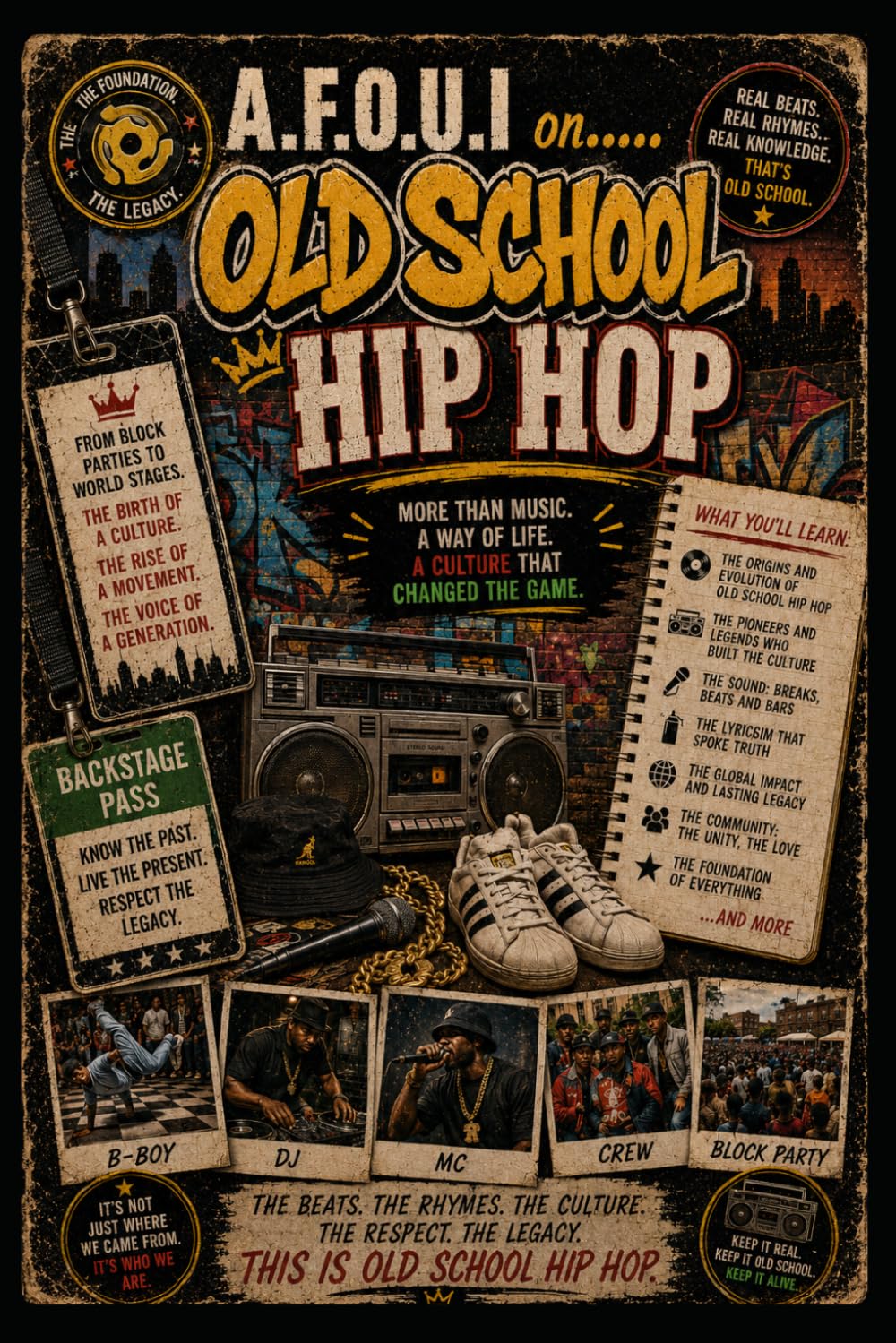 A.F.O.U.I on.....Old School Hip Hop