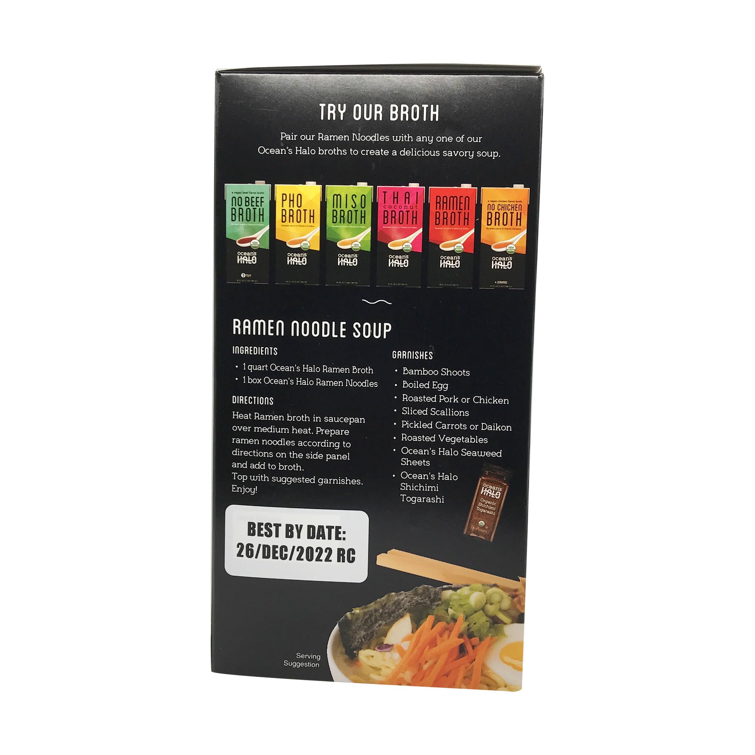 Ocean's Halo, Organic Ramen Noodles, Vegan, USDA Organic, 8.4 Ounce thumbnail 2