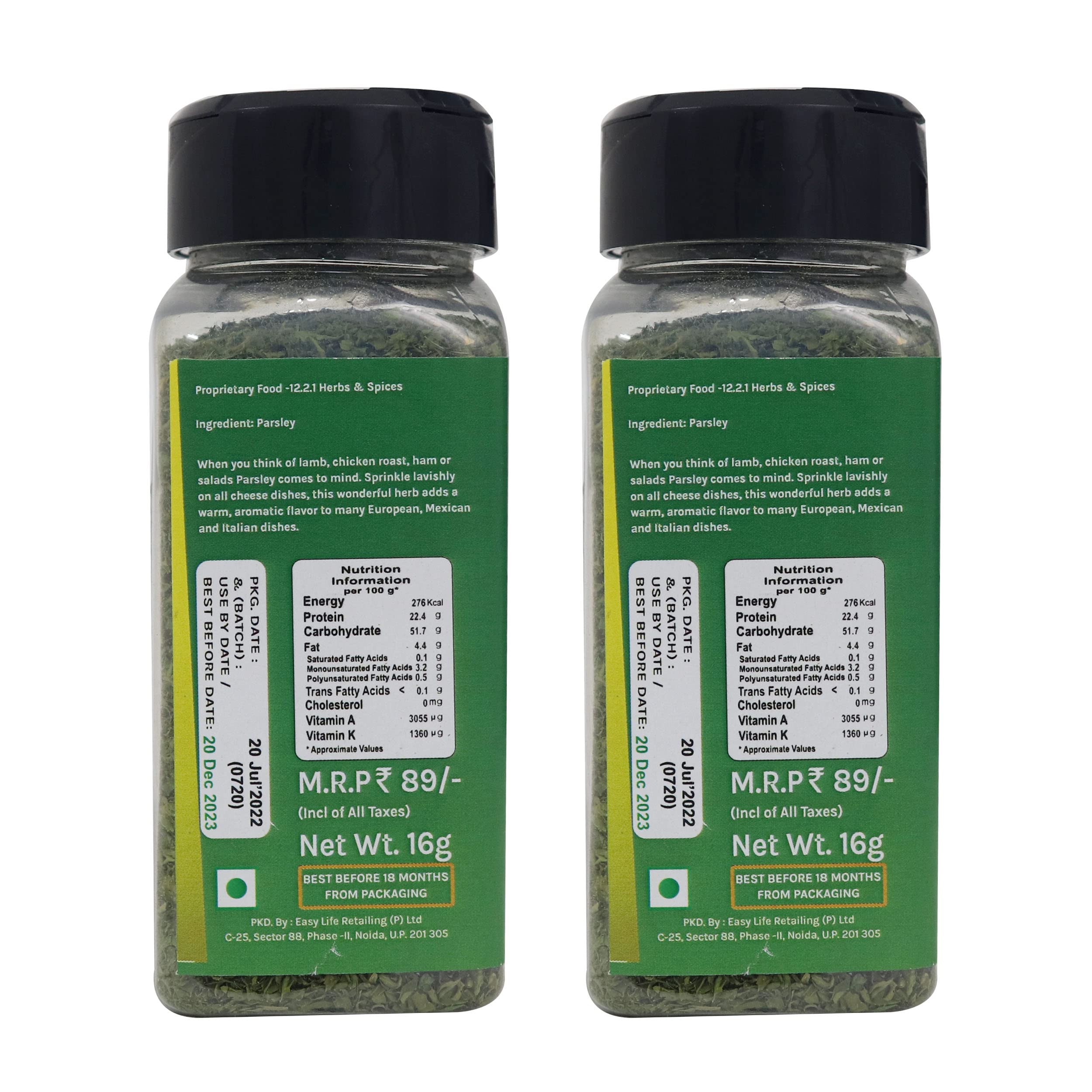 Easy Life Combo Parsley 16g (Pack of 2) - Image 2 thumbnail